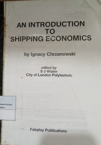 Image of An Introduction To Shipping Economics