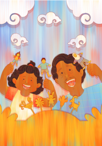 Image of Bapak Ayo Main = Let's Play Together, Dad!