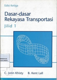 Image of Dasar-Dasar Rekayasa Transportasi