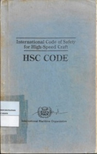 Image of International Code Of Safety For High-Speed Craft : HSC Code