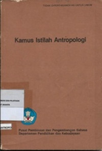 Image of Kamus Istilah Antropologi