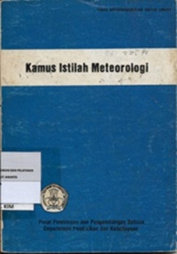Image of Kamus Istilah Meteorologi