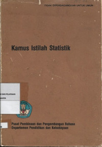 Image of Kamus Istilah Statistik