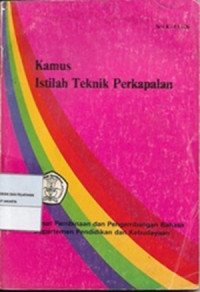 Image of Kamus Istilah Teknik Perkapalan