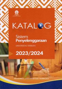 Image of Katalog Sistem Penyelenggaraan Universitas Terbuka 2023/2024