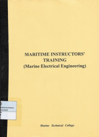 Image of Maritime Instructors Training (Marine Electrical Engineering)