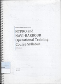 Image of NTPRO And Navi-Harbour Operational Training Course Syllabus