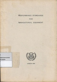 Image of Performance Standards For Navigational Equipment