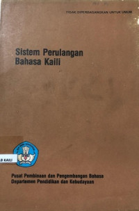 Image of Sistem Perulangan Bahasa Kaili