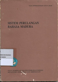 Image of Sistem Perulangan Bahasa Madura