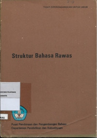Image of Struktur Bahasa Rawas